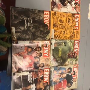 Vintage Ebony Magazines Issues 1966-1980